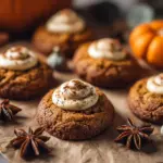 Pumpkin Cheesecake Thumbprint Cookies - featured image