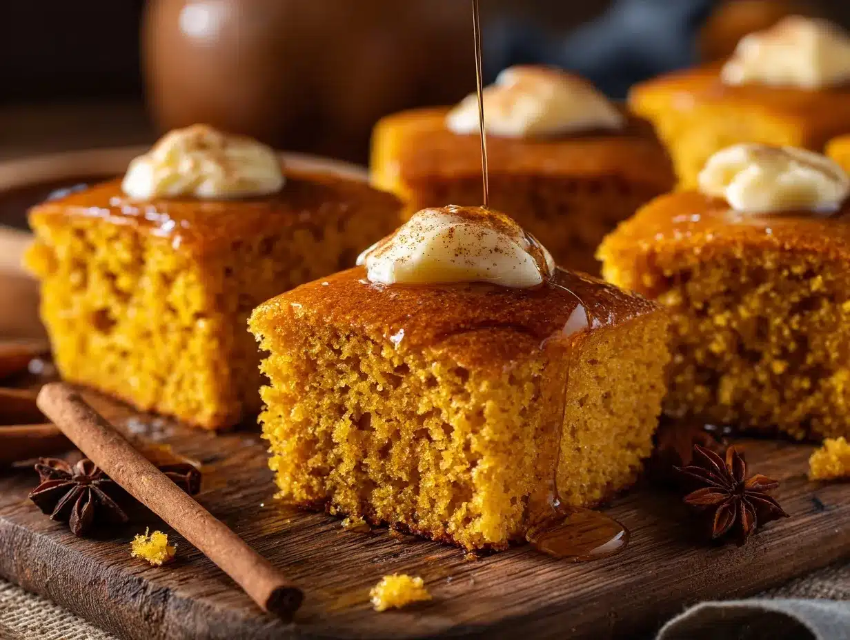 Pumpkin Cornbread preparation steps