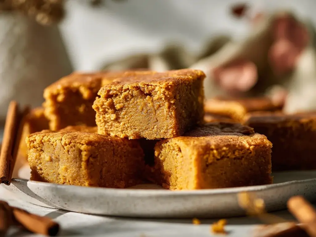 Pumpkin Maple Blondies - featured image