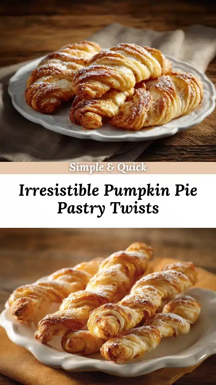 Pumpkin Pie Twists recipe
