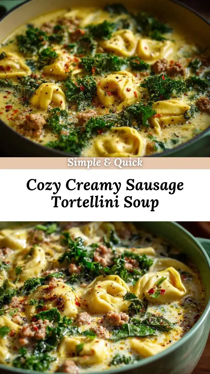 sausage tortellini soup recipe