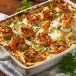 Shrimp Scampi Pasta Bake - featured image