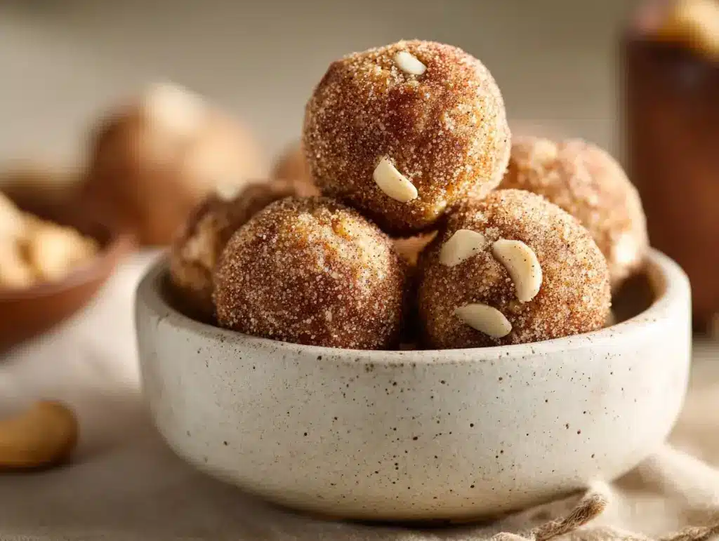 Snickerdoodle Energy Balls - featured image