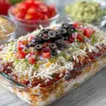 American Flag Taco Dip - featured image