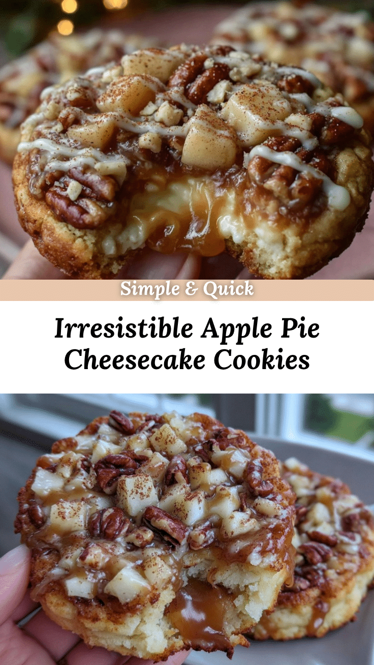 apple pie cheesecake cookies recipe