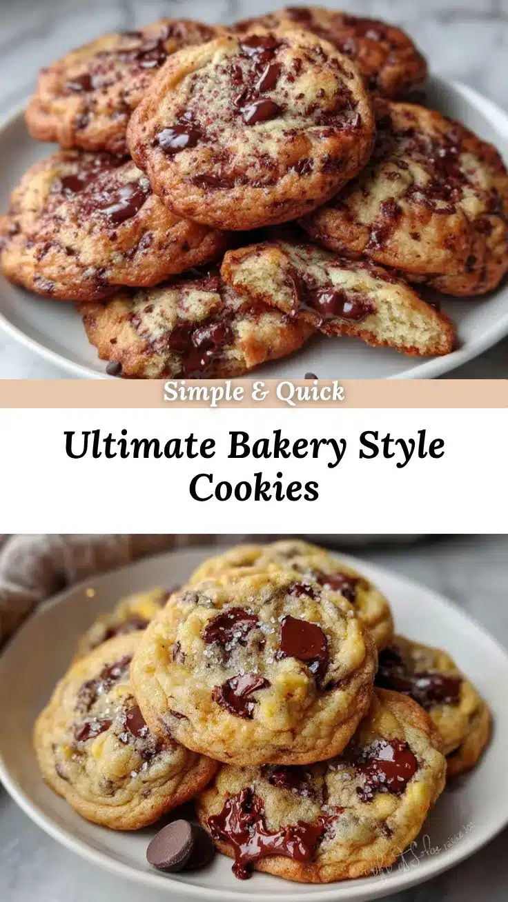 bakery style chocolate chip cookies recipe