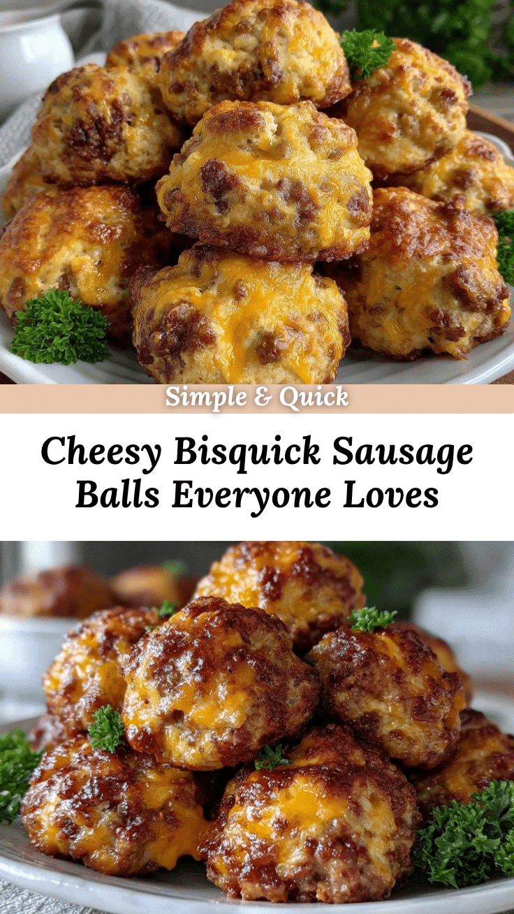 Bisquick sausage balls recipe