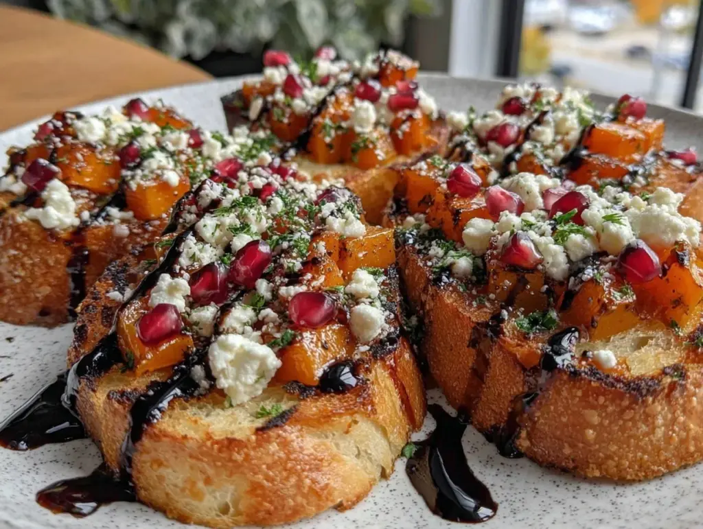 butternut squash bruschetta - featured image
