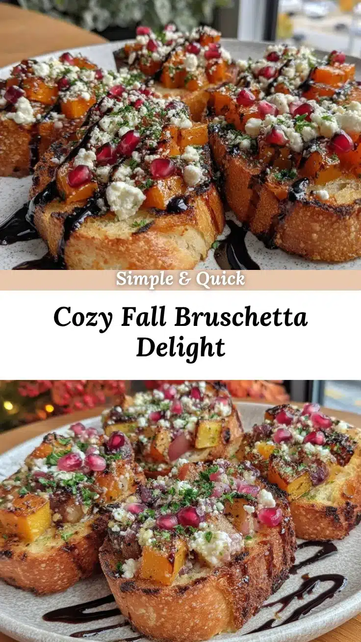 butternut squash bruschetta recipe