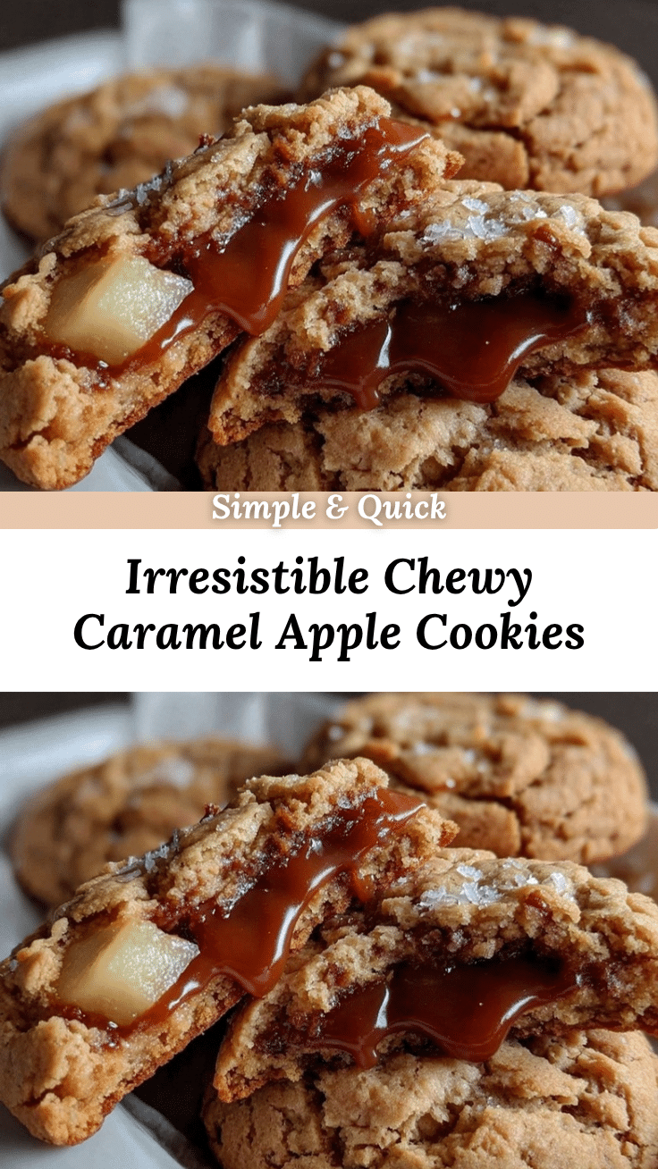 Caramel Apple Cookies recipe