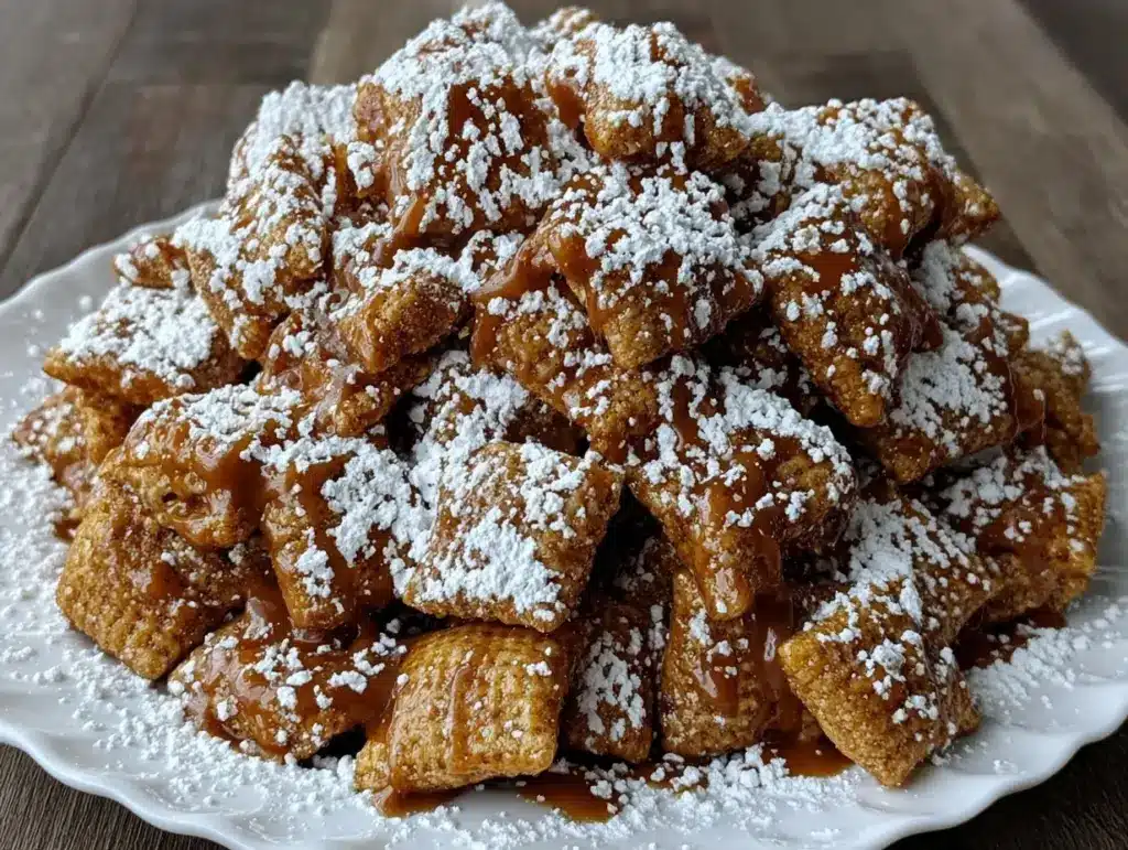 Caramel Apple Puppy Chow - featured image