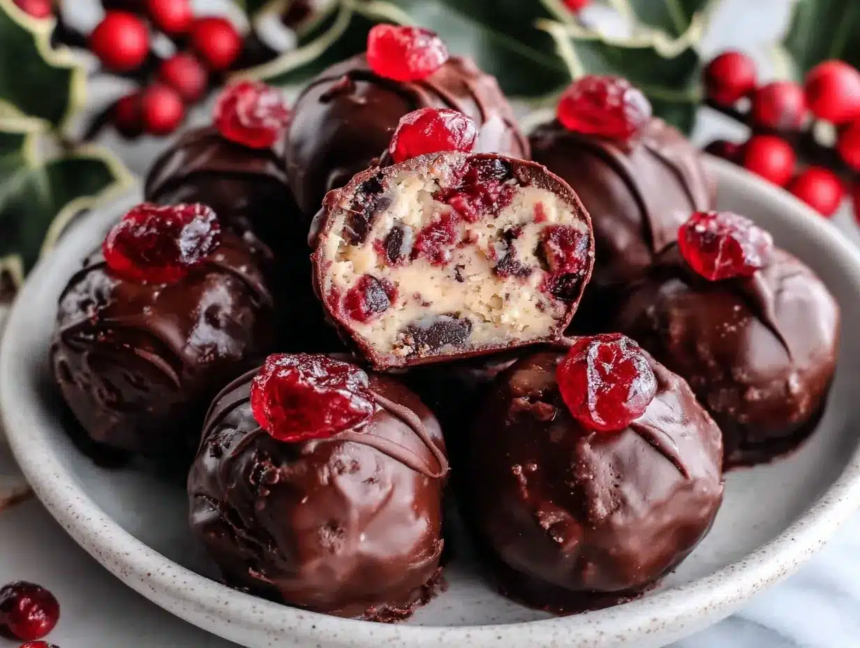 cherry bourbon balls preparation steps