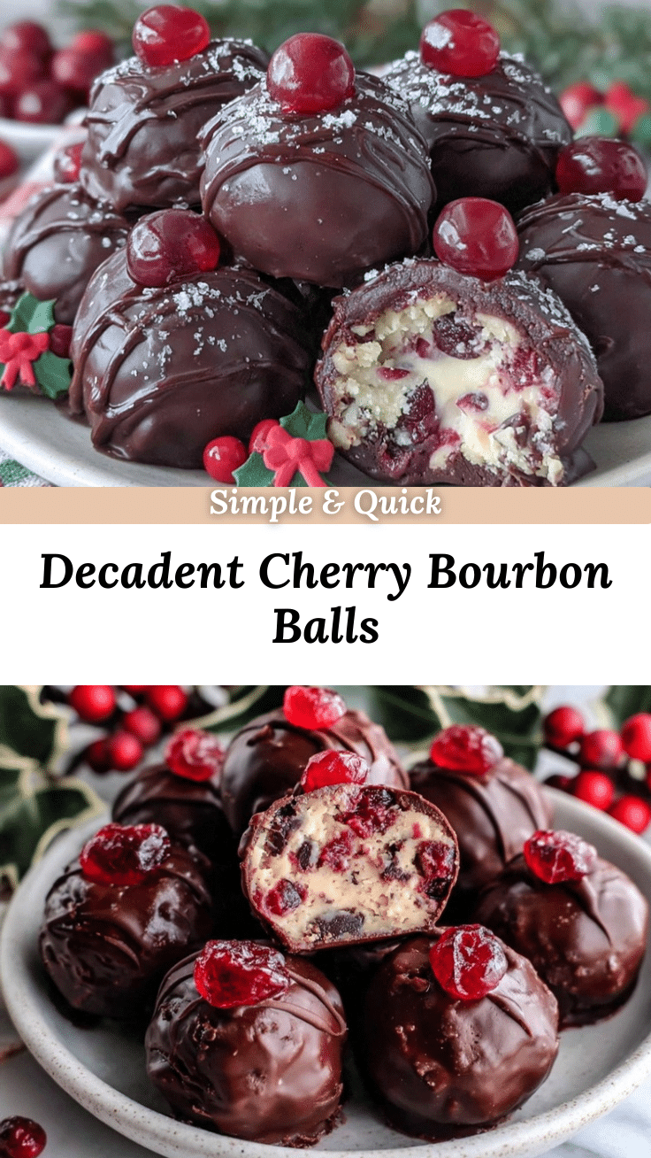 cherry bourbon balls recipe