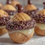 chocolate acorns recipe - featured image