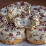 chocolate chip cookie dough Greek yogurt bites - featured image
