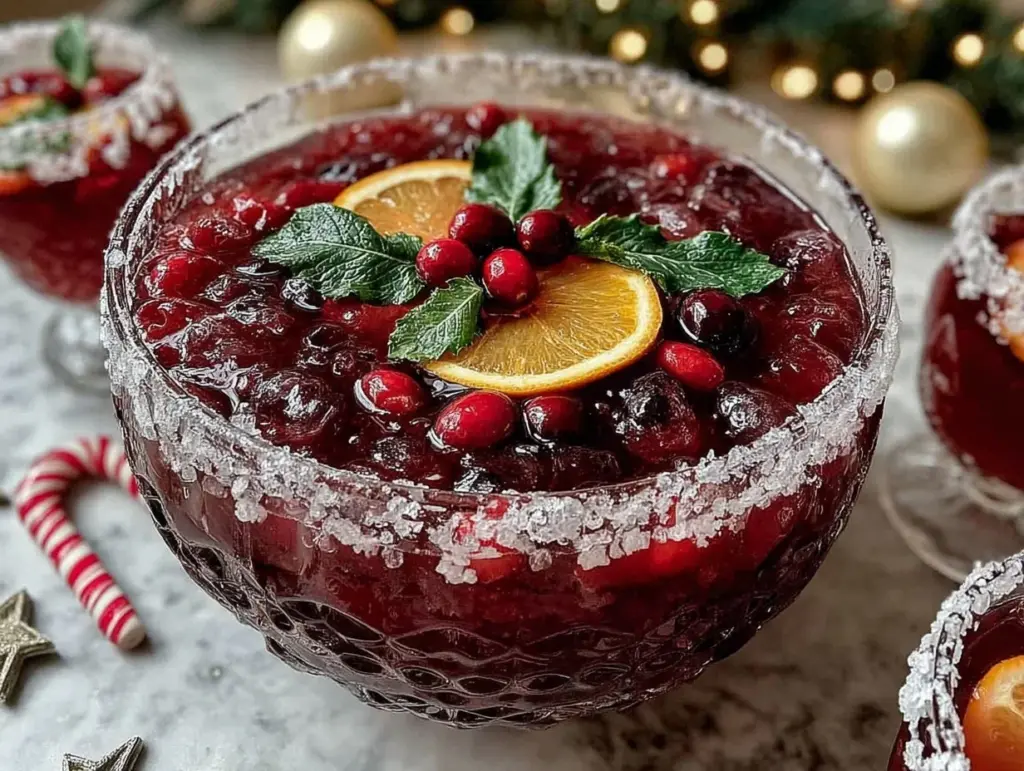 Christmas Punch Recipe - featured image
