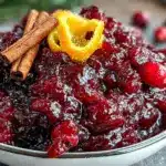 cranberry apple sauce - featured image