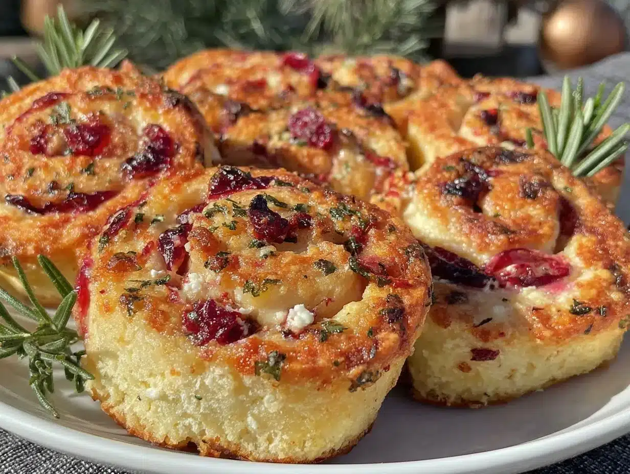 cranberry cream cheese pinwheels preparation steps