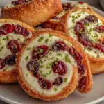 Cranberry Jalapeño Cream Cheese Pinwheels - featured image