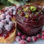 Cranberry Jalapeño Jam - featured image