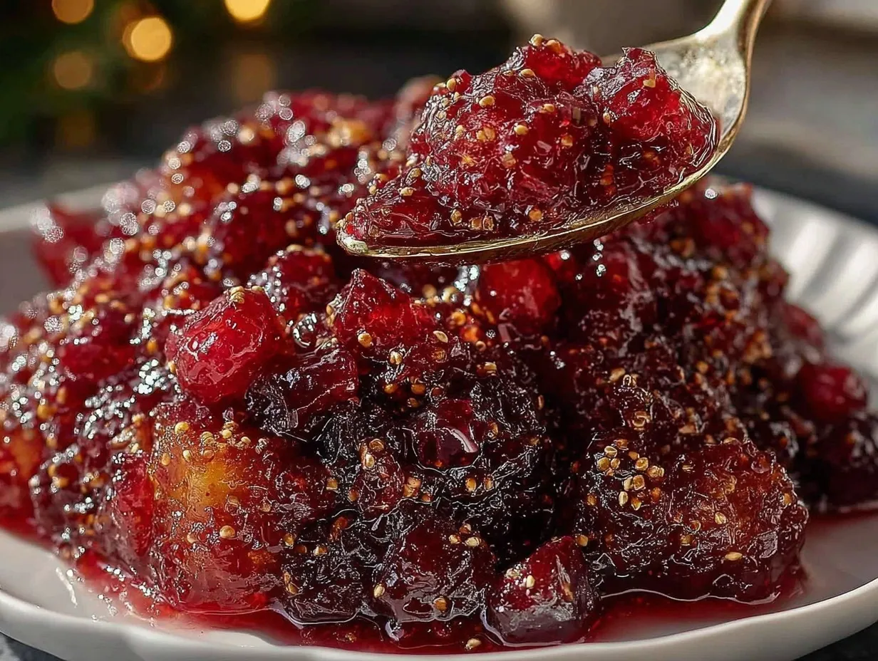 cranberry jello salad preparation steps