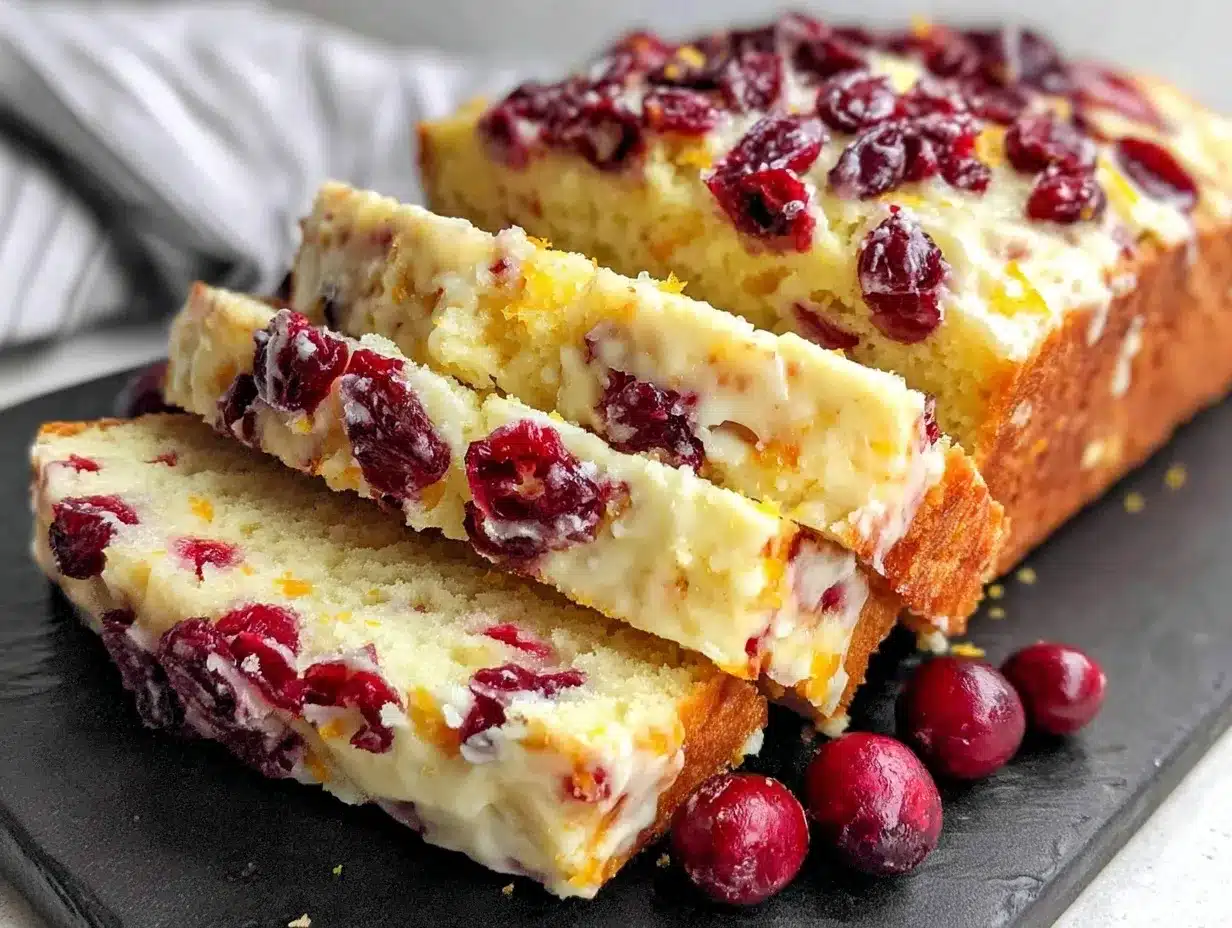 cranberry orange bread preparation steps