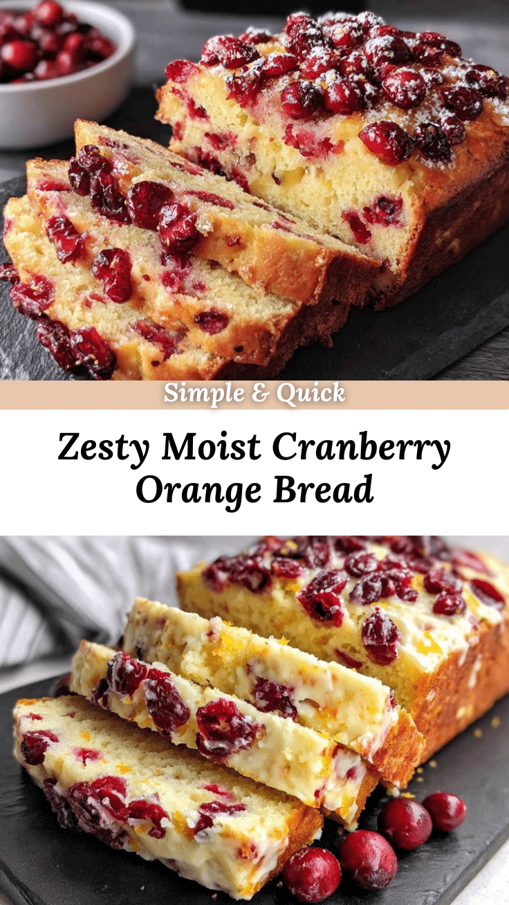 cranberry orange bread recipe