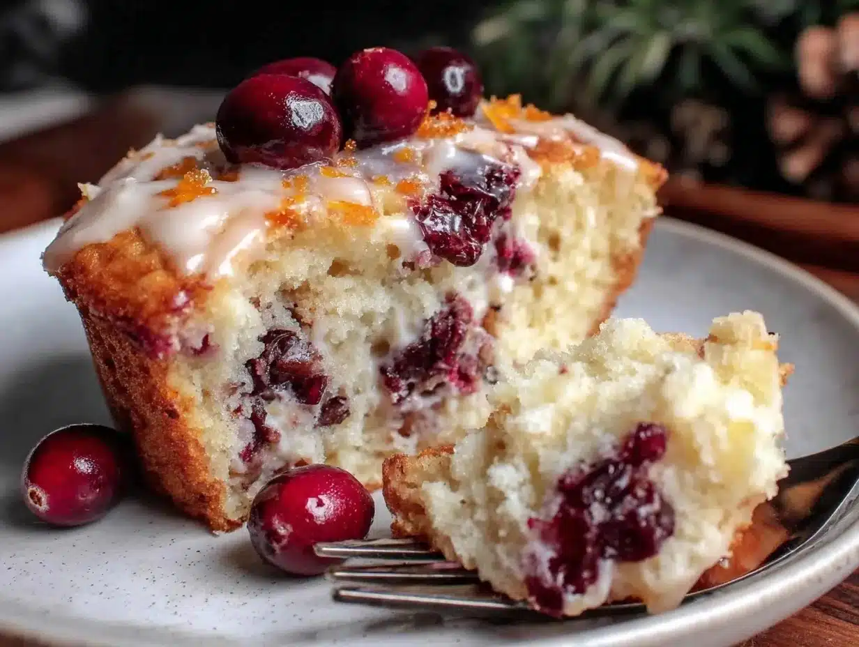cranberry orange muffins preparation steps