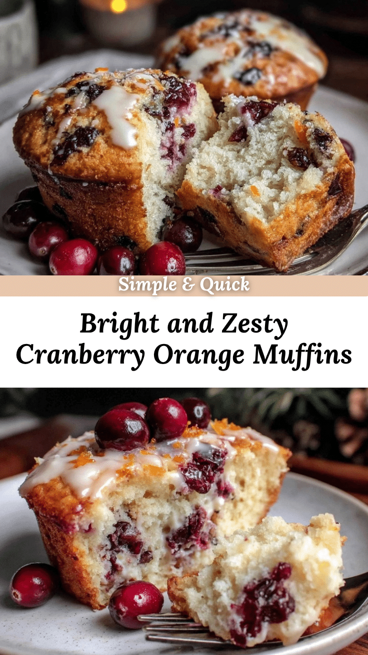 cranberry orange muffins recipe