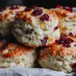 cranberry orange scones - featured image