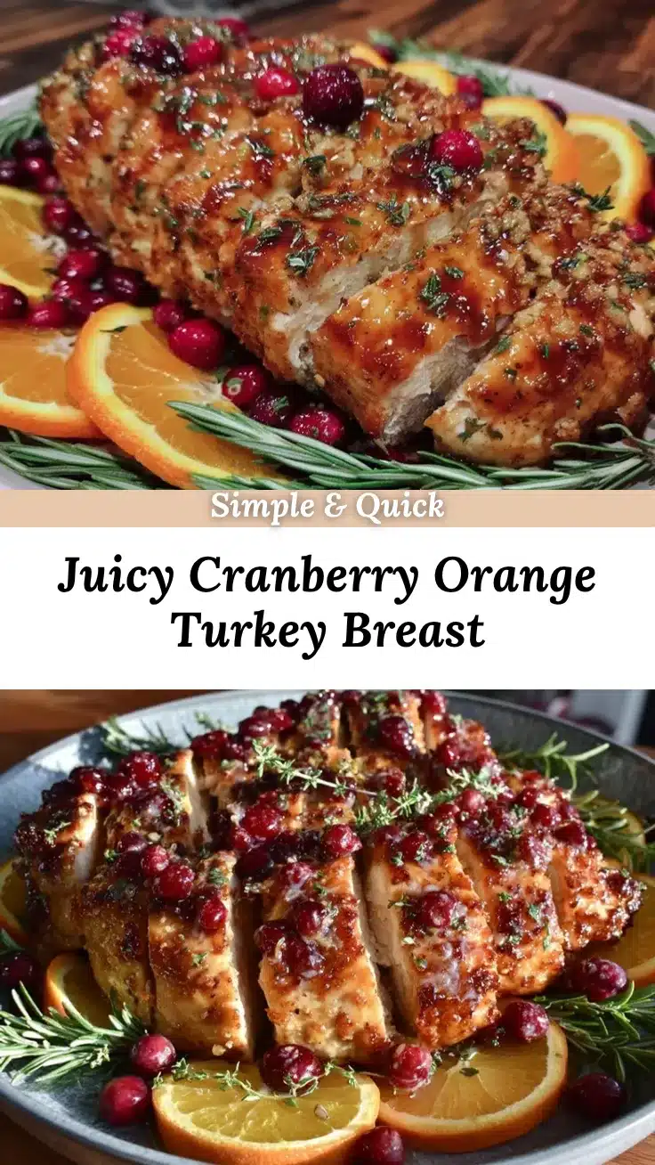 cranberry orange turkey breast recipe