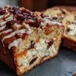 cranberry orange walnut loaf - featured image