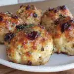 Cranberry Turkey Stuffing Balls - featured image