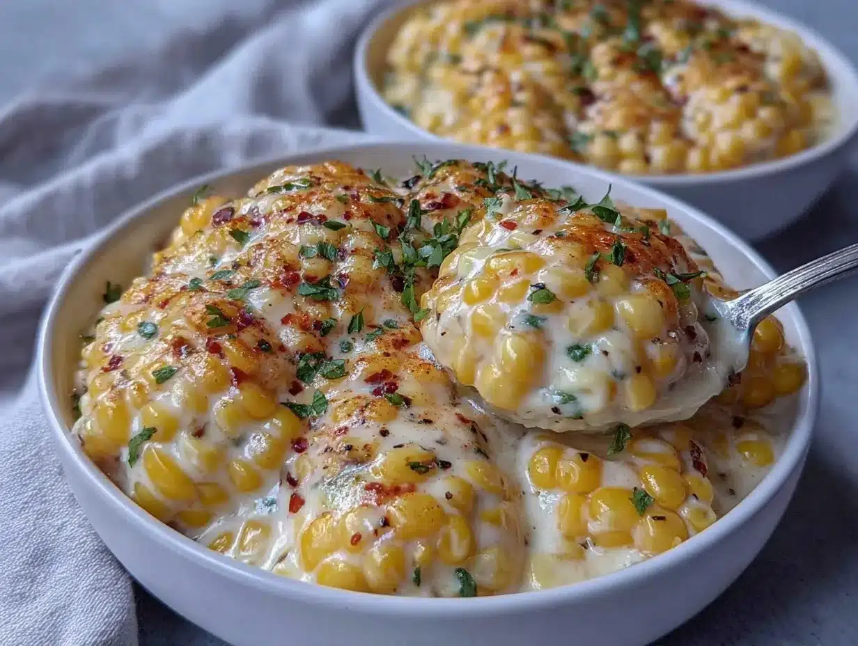 creamed corn recipe with cream cheese preparation steps