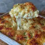 creamy baked mac and cheese - featured image