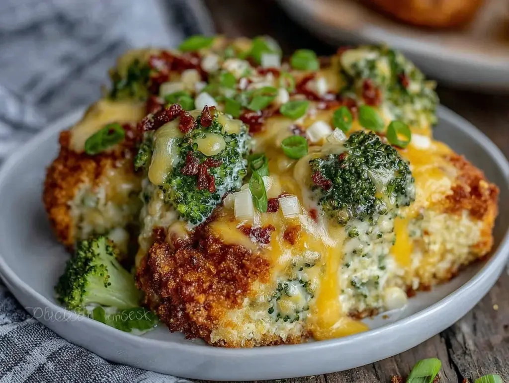 creamy broccoli casserole - featured image