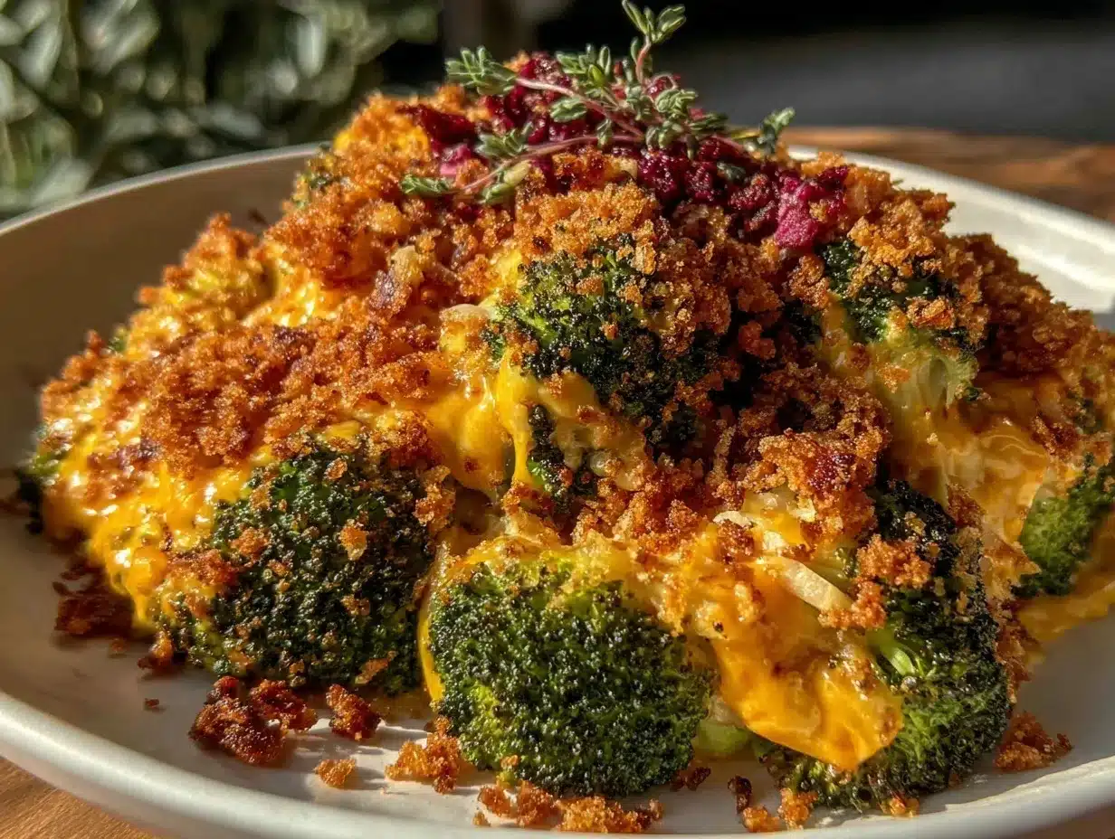 creamy broccoli casserole preparation steps