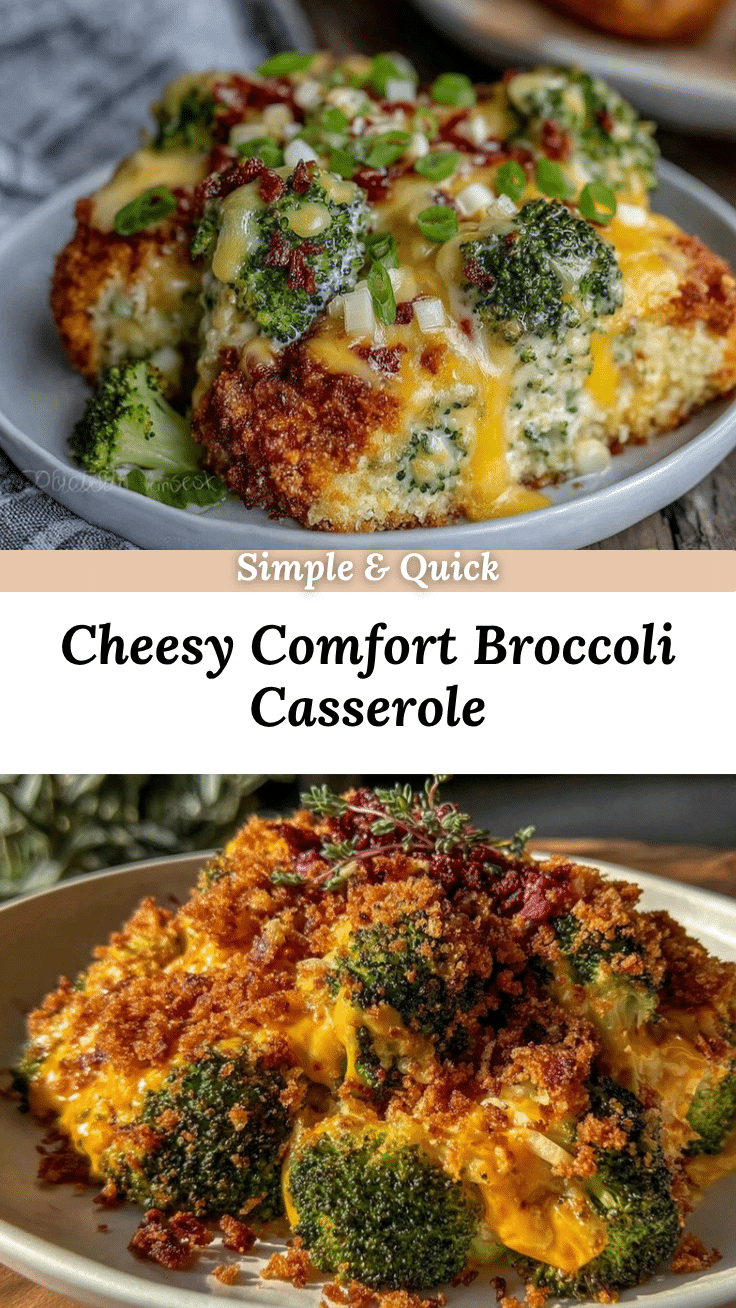 creamy broccoli casserole recipe