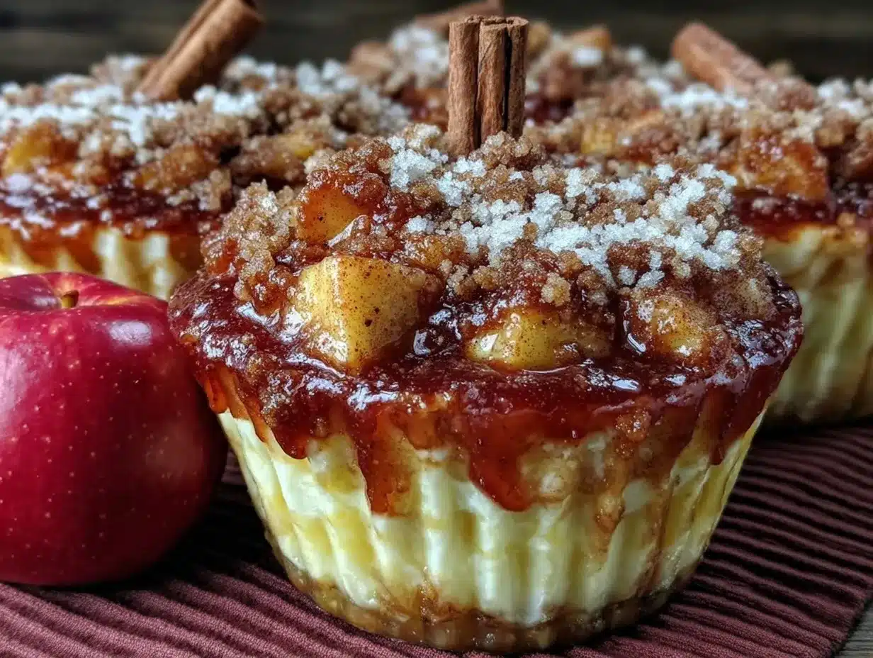 creamy caramel apple pudding cups preparation steps