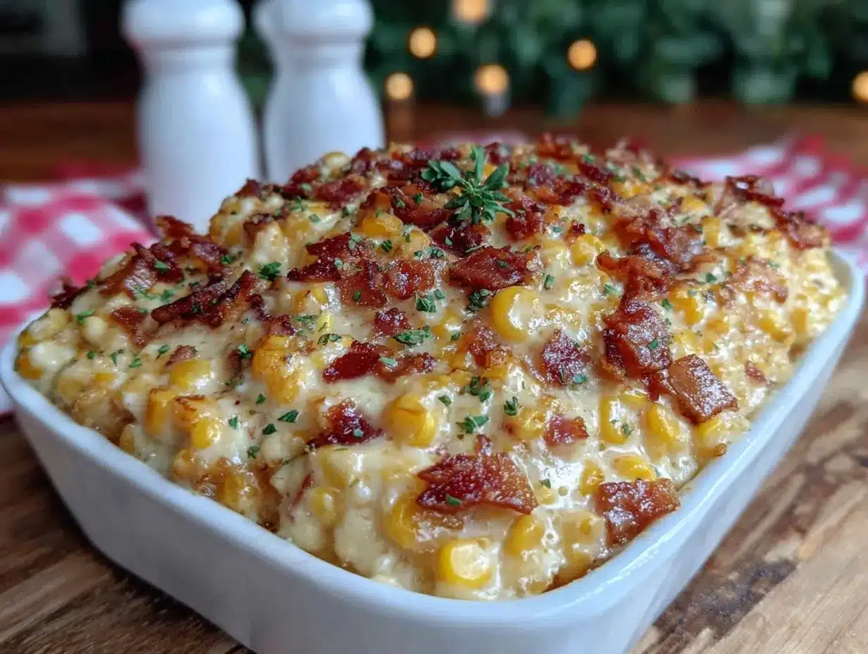 creamy corn casserole preparation steps