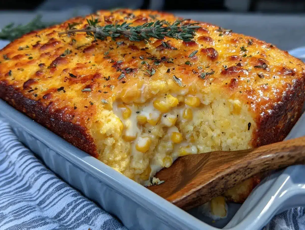 creamy corn casserole preparation steps