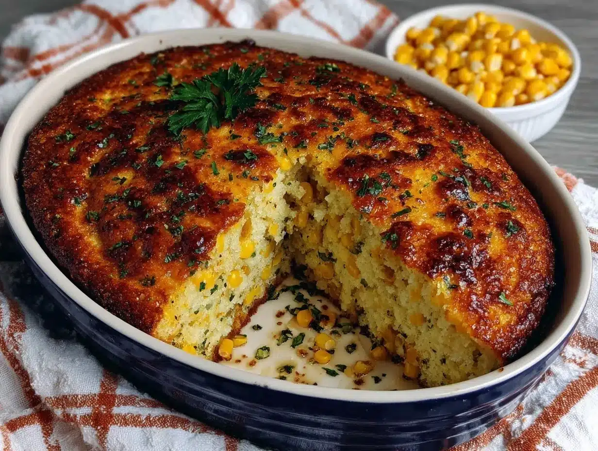 creamy corn casserole preparation steps