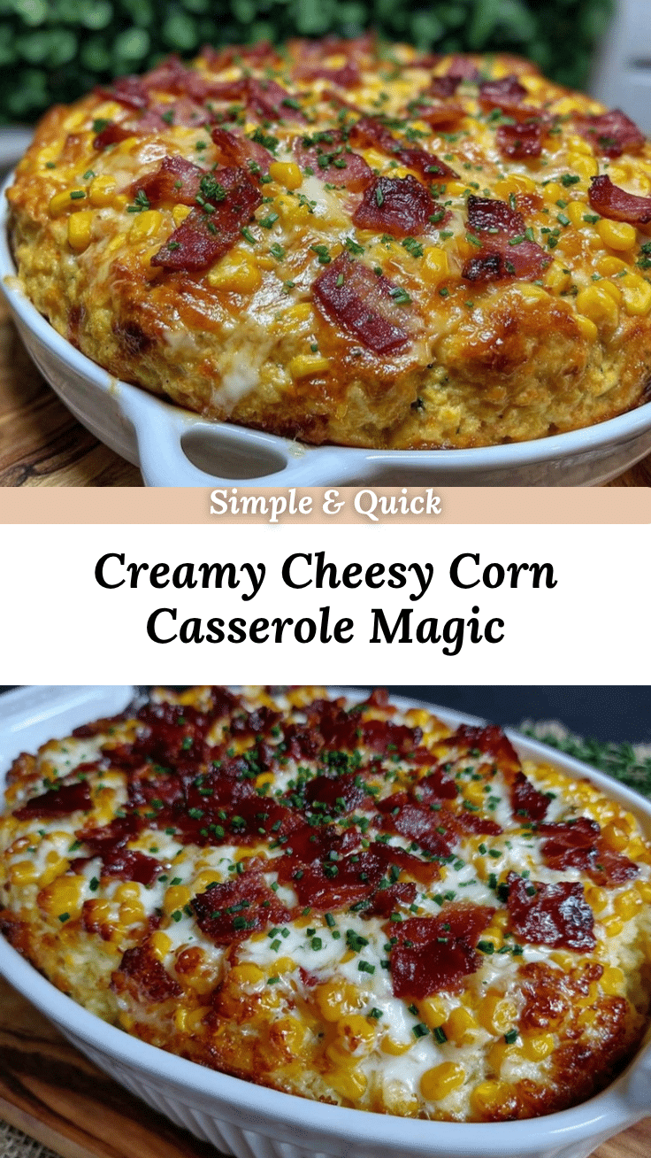 creamy corn casserole recipe