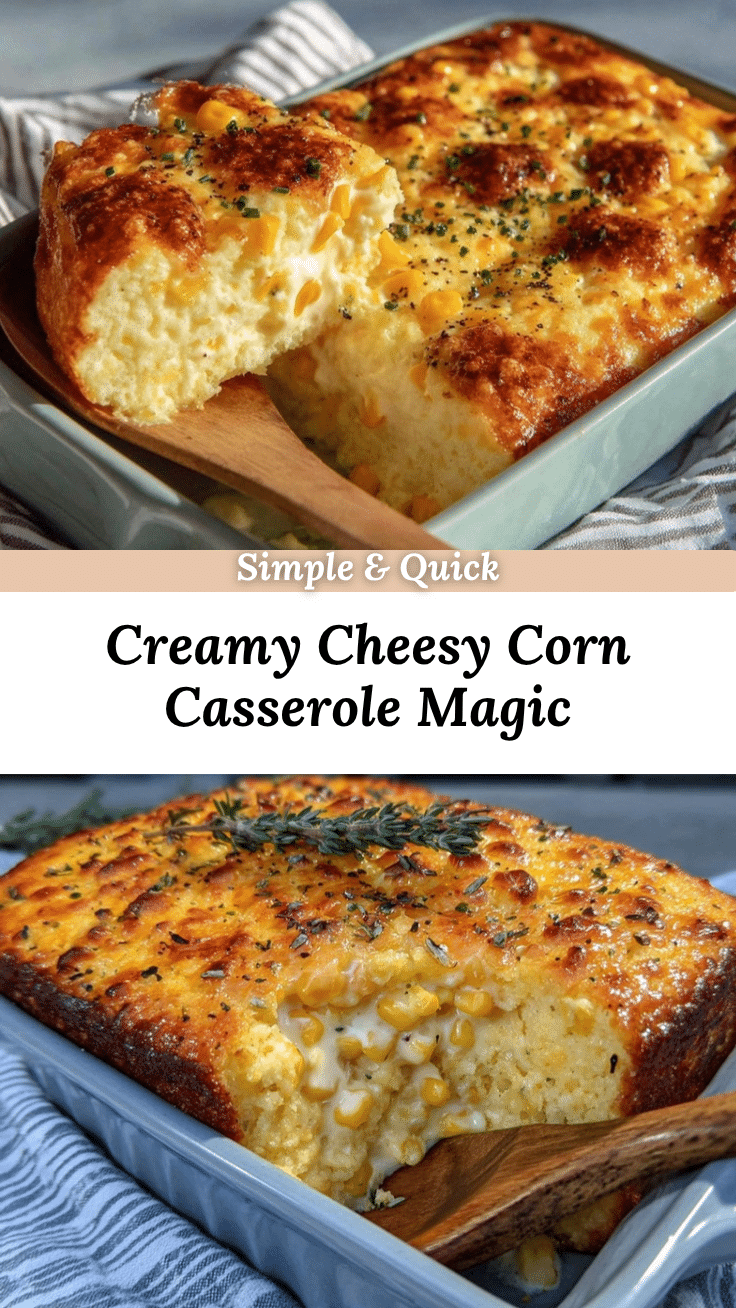 creamy corn casserole recipe