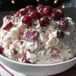 creamy cranberry salad - featured image