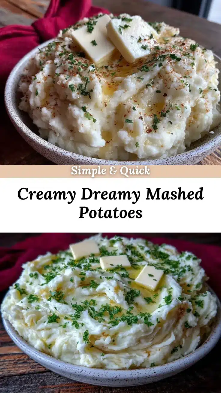 creamy mashed potatoes recipe
