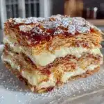 creamy Napoleon cake - featured image