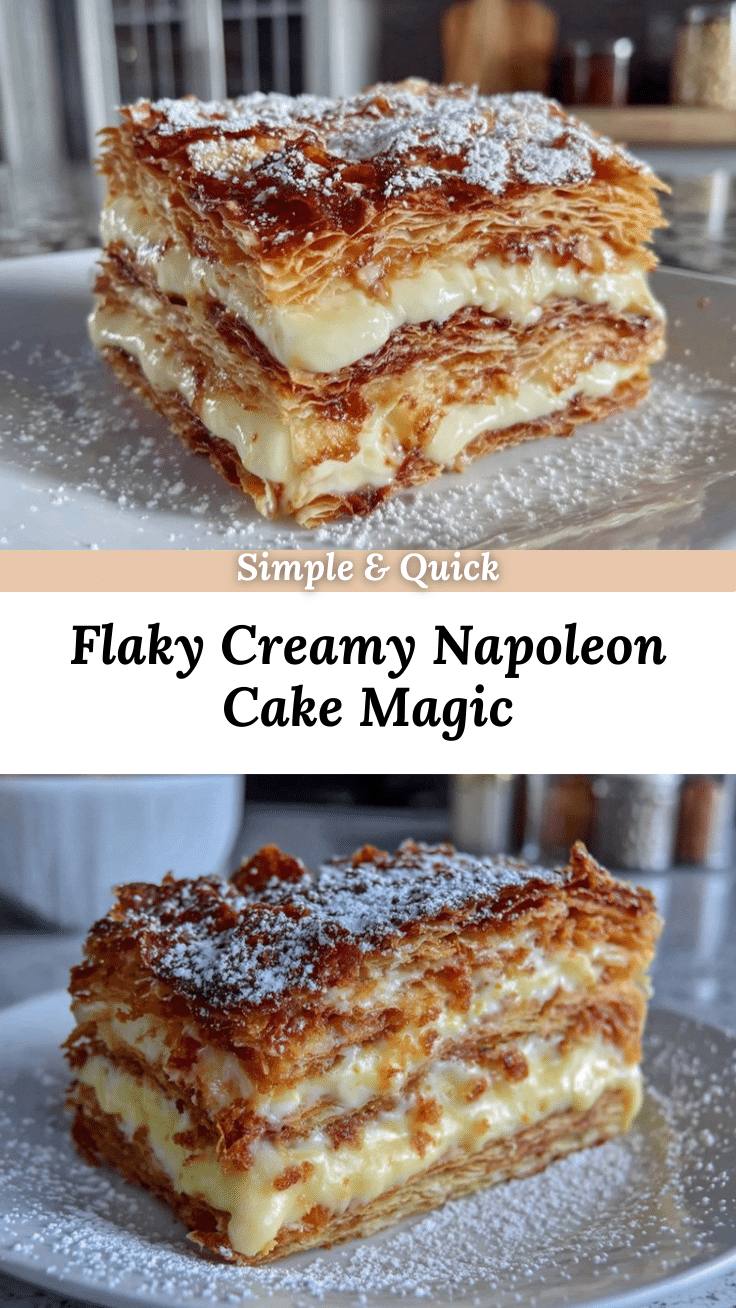 creamy Napoleon cake recipe