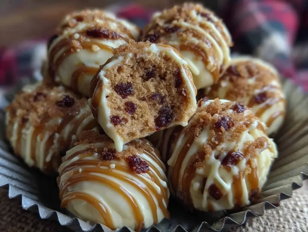 creamy no-bake Biscoff truffles - featured image