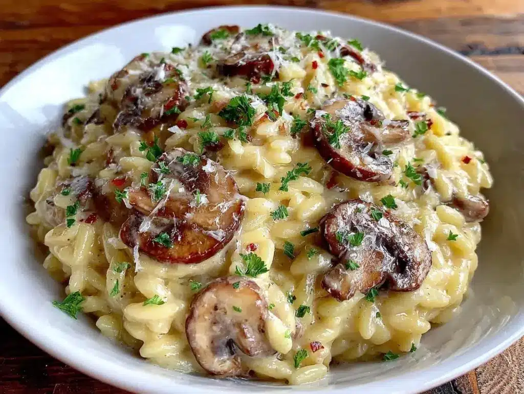 creamy orzo - featured image